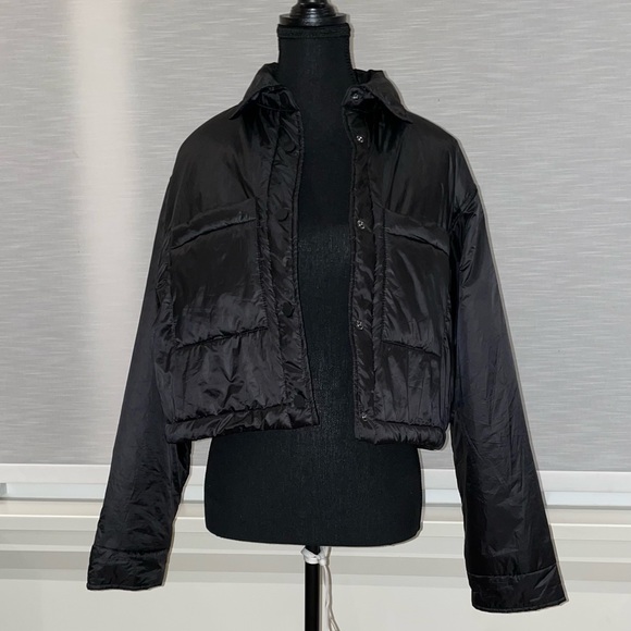 Cropped Light Puff Jacket - Picture 2 of 2